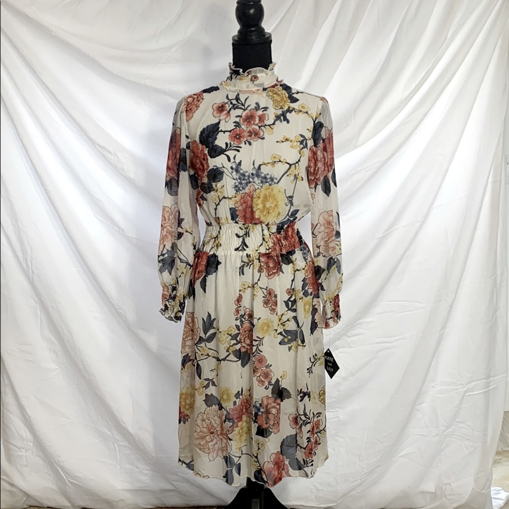 Floral Print Women's Dress